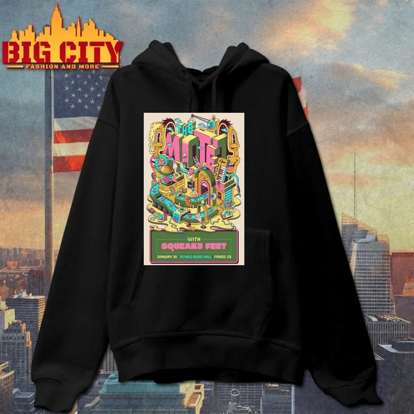 The Motet 10 Mile Music Hall Frisco Colorado Jan 10 2026 Poster shirt