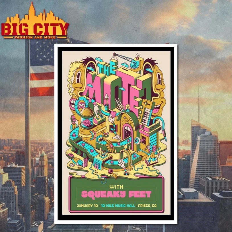 The Motet 10 Mile Music Hall Frisco Colorado Jan 10 2026 Poster shirt