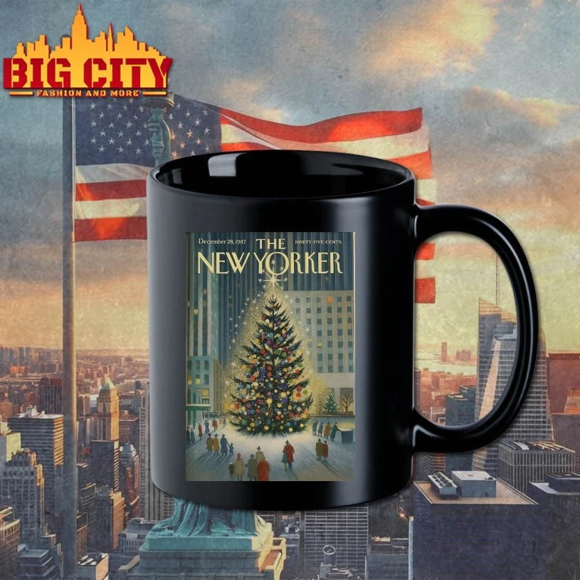 The New Yorker Christmas Tree December 28 1987 Poster shirt