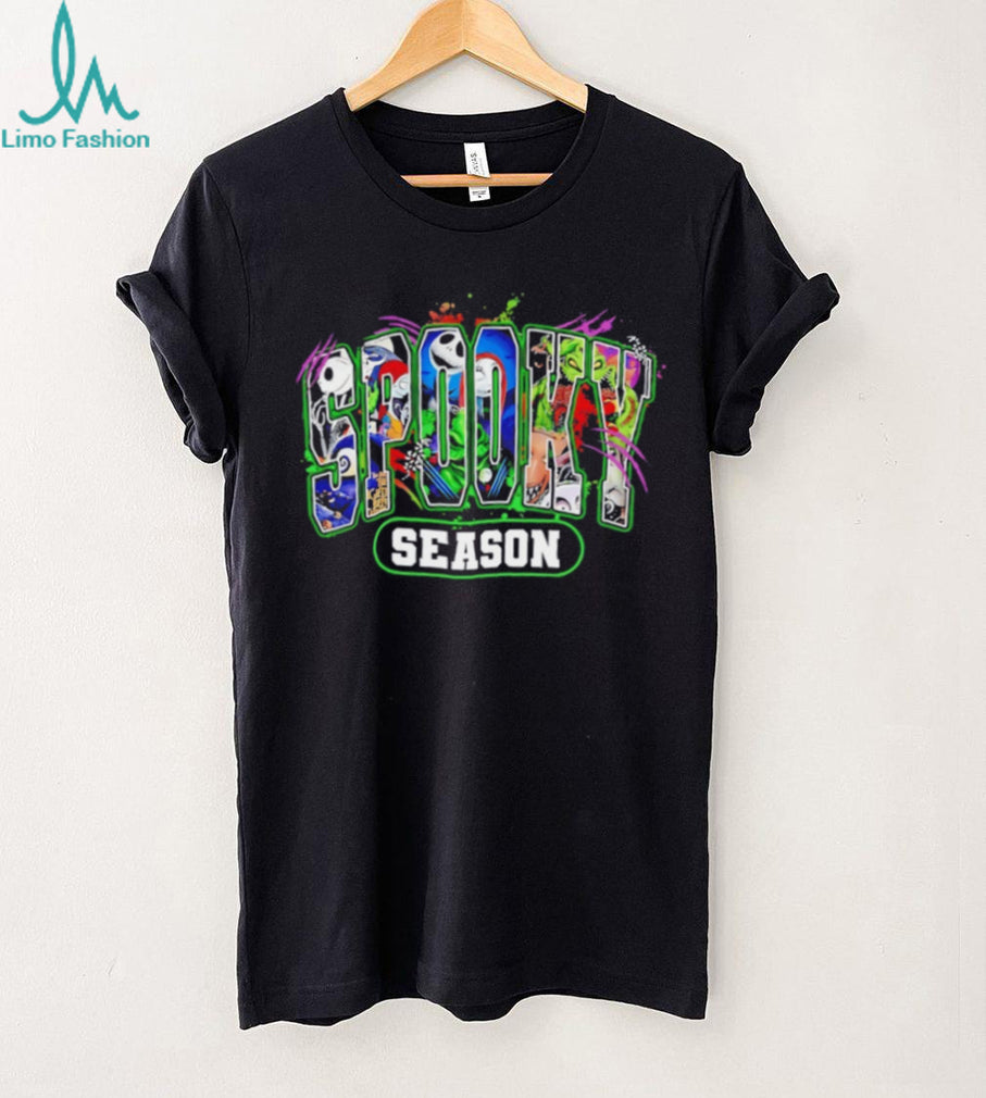 The Nightmare Before Christmas Spooky season illustration shirt
