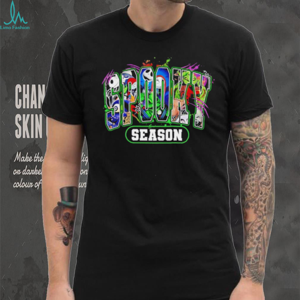 The Nightmare Before Christmas Spooky season illustration shirt