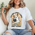 The Only Ghost I Know Is The Holy Ghost Shirt Casual Style Crew Neck Short Sleeve T-Shirt Tops Trendy for Unisex, Perfect...