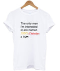 The Only Men I Am Interested In Are T-Shirt Hoodie, Sweatshirt | PureTeeCo.com