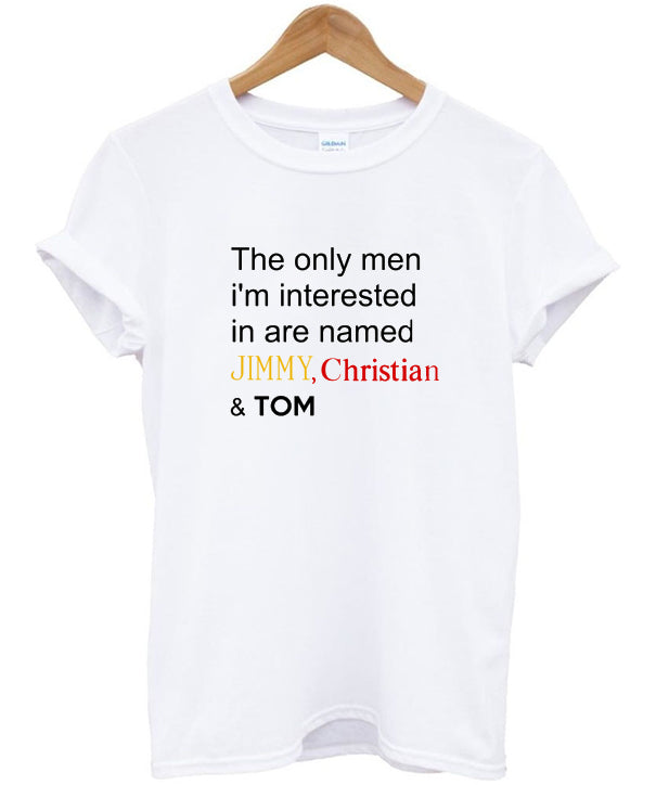 The Only Men I Am Interested In Are T-Shirt Hoodie, Sweatshirt | PureTeeCo.com