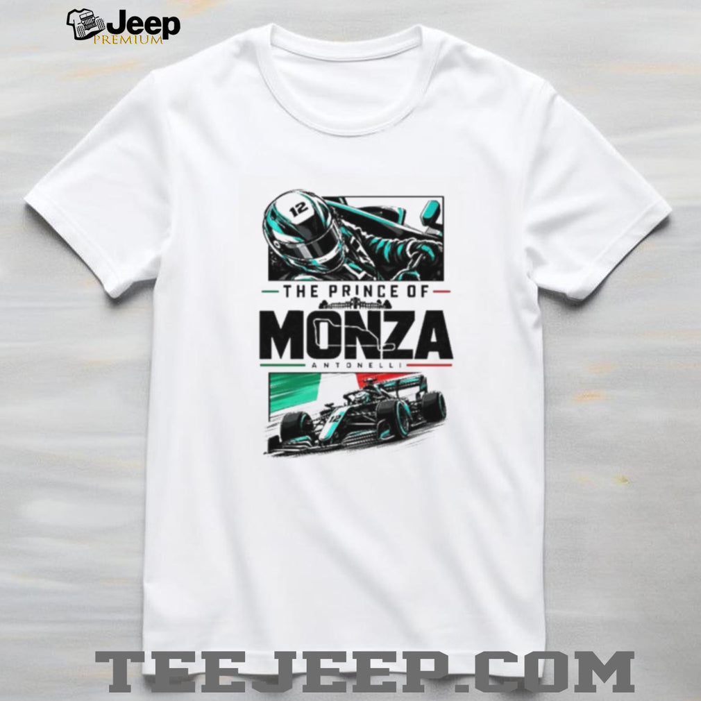The Prince Of Monza Antonelli graphic shirt