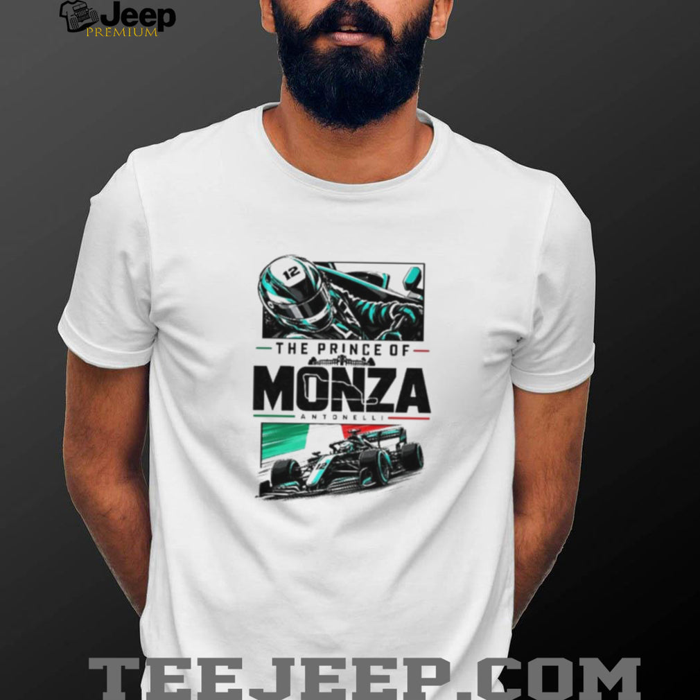 The Prince Of Monza Antonelli graphic shirt