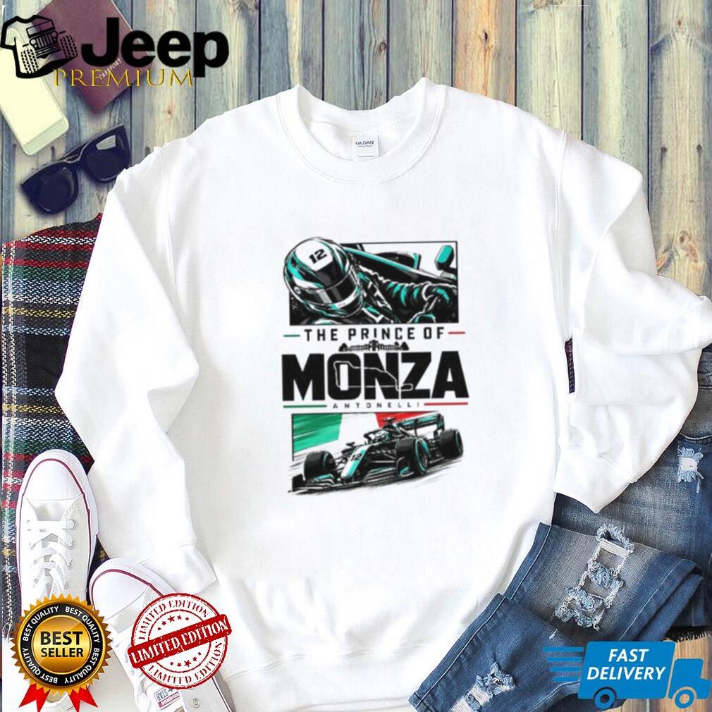 The Prince Of Monza Antonelli graphic shirt