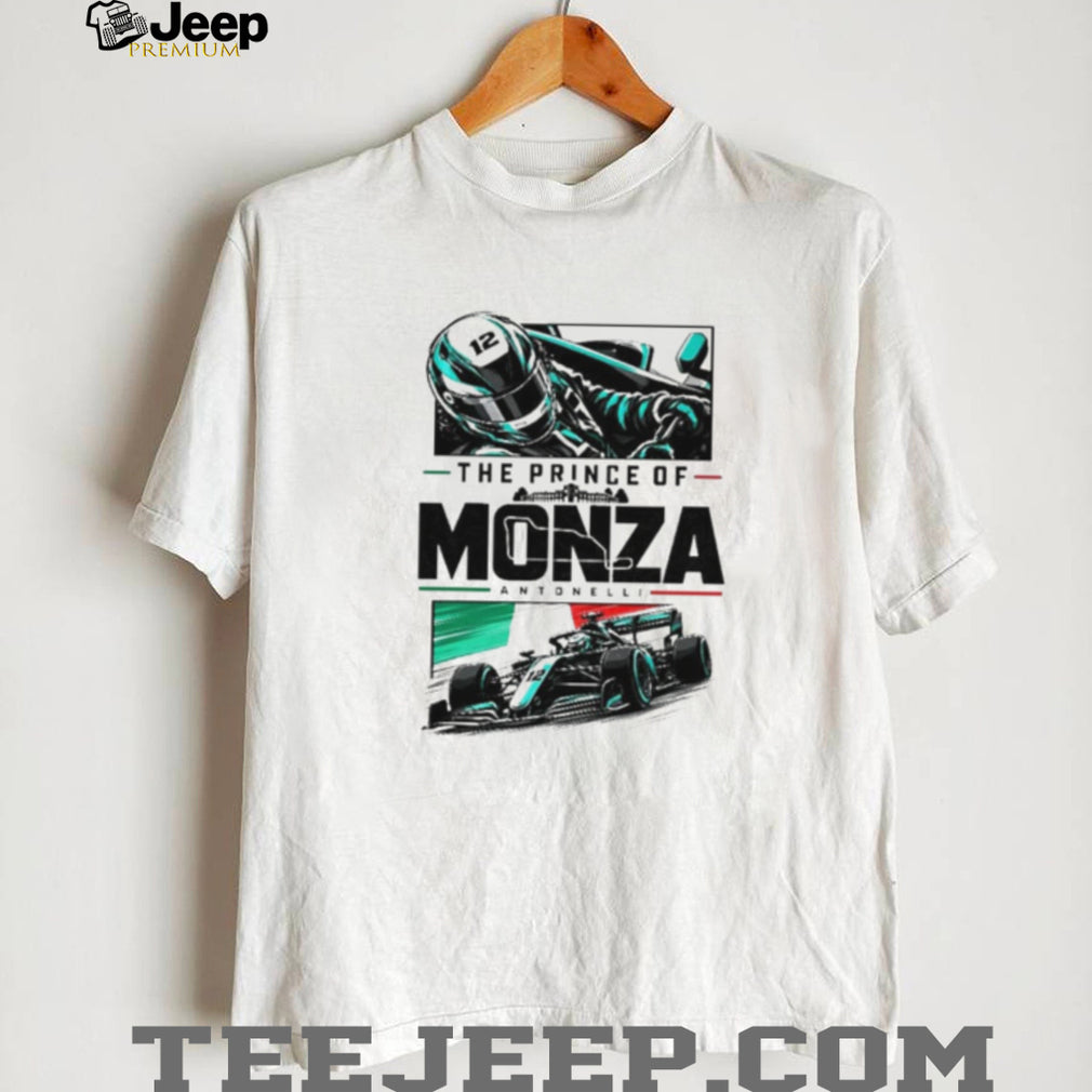 The Prince Of Monza Antonelli graphic shirt