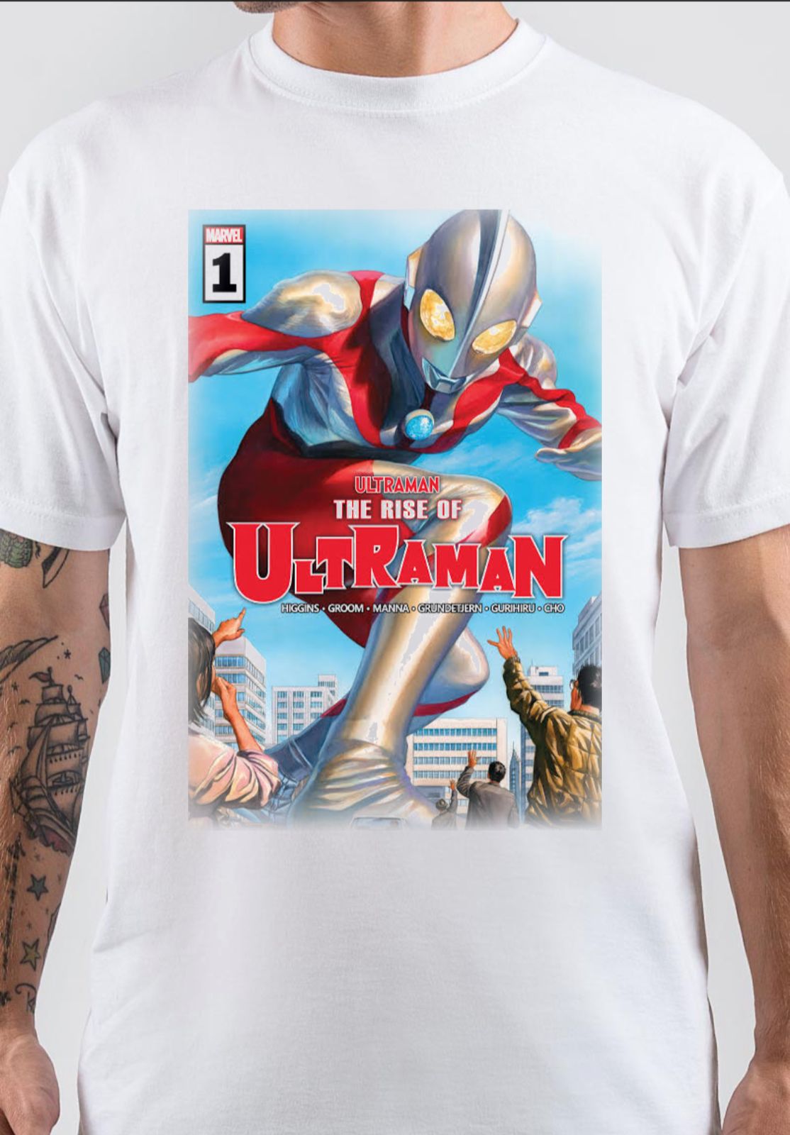 The Rise Of Ultraman T-Shirt Hoodie, Sweatshirt | PureTeeCo.com