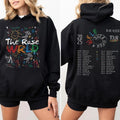 The Rosse 2025 2 Sided Hoodie, WRLD Road Map, Kpop Merch, Unisex Sweater Pullover Tee Sweatshirt | PureTeeCo.com