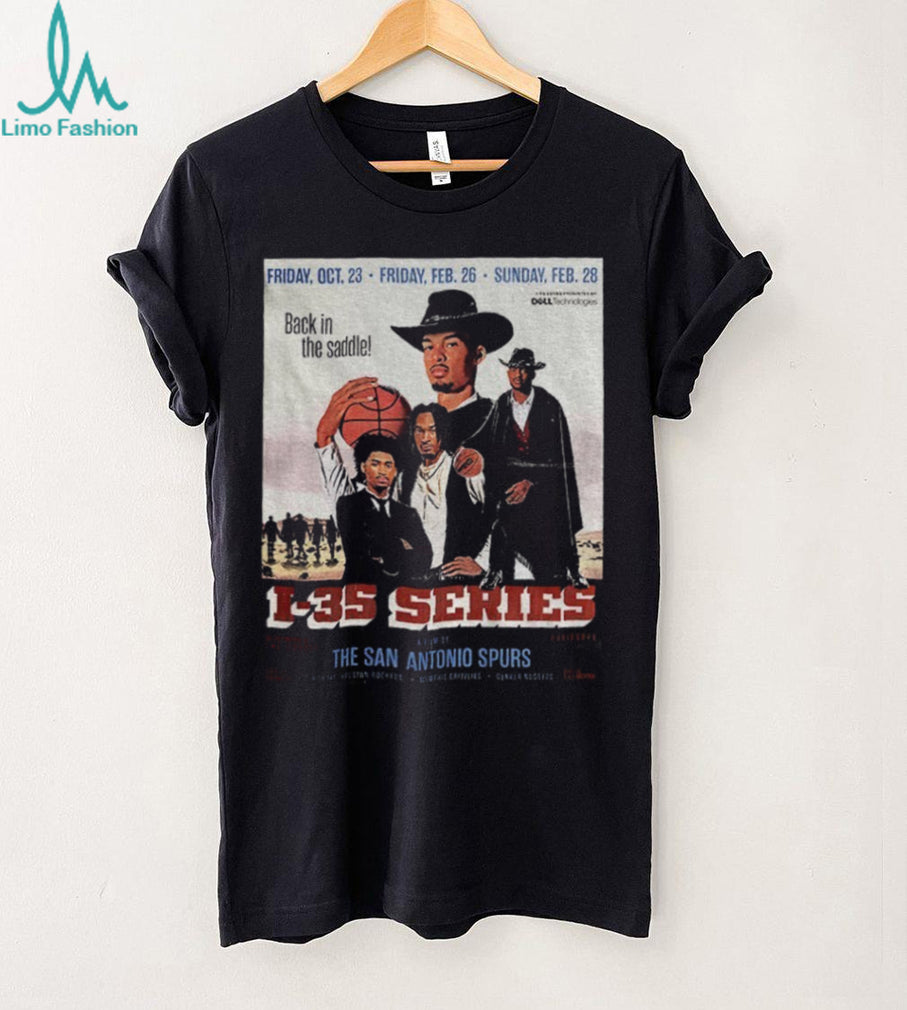 The San Antonio Spurs 1 35 series movie poster shirt