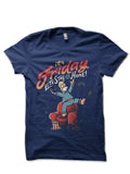 Itâ€™s Friday! -The Simpsons Navy Blue T-Shirt Hoodie, Sweatshirt | PureTeeCo.com