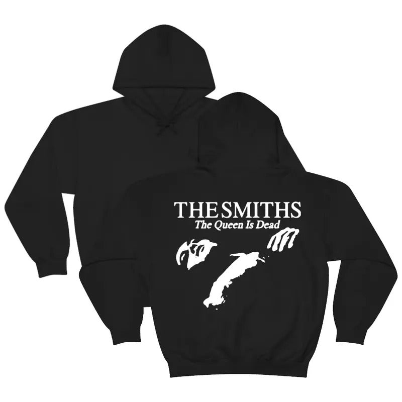 The Ssmiths Hoodie On Back, Indie Rock Shirt, Alternative Rock, Unisex Sweater Pullover Tee Sweatshirt | PureTeeCo.com