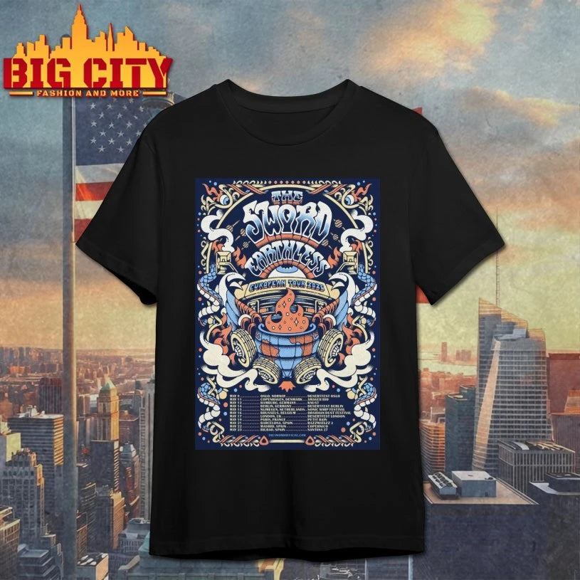 The Sword And Earthless EU Tour 2026 Poster shirt
