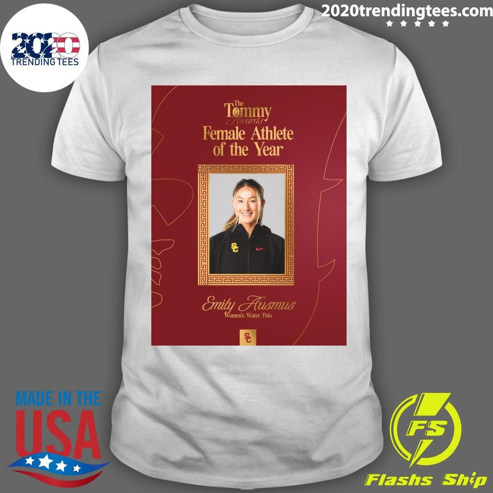 The Tommy Awards Male Athlete of the Year Emily Ausmus Women’s Water Polo Football Shirt