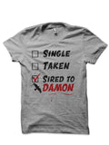 The Vampire Diaries Grey T-Shirt Hoodie, Sweatshirt | PureTeeCo.com