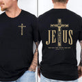 The Way The Truth The Life Christian Bible Verse T-Shirt  Graphic Tee for Men Women Unisex Casual Streetwear Crewneck...