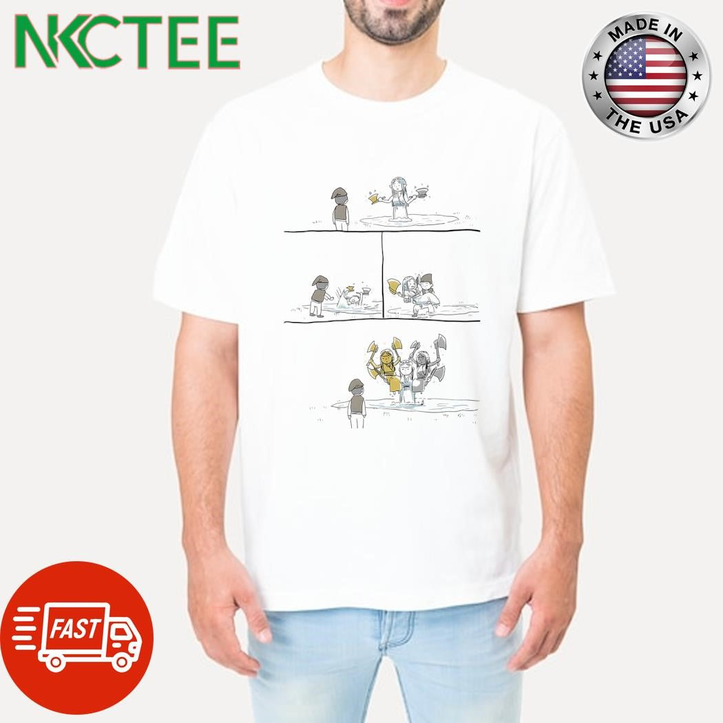 The Woodcutter and the Axe story of getting rich shirt