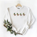 The ducklings are walking Vintage Mallard Duck Wild Unisex Tshirt Sweatshirt Hoodie Funny Graphic Cotton | PureTeeCo.com