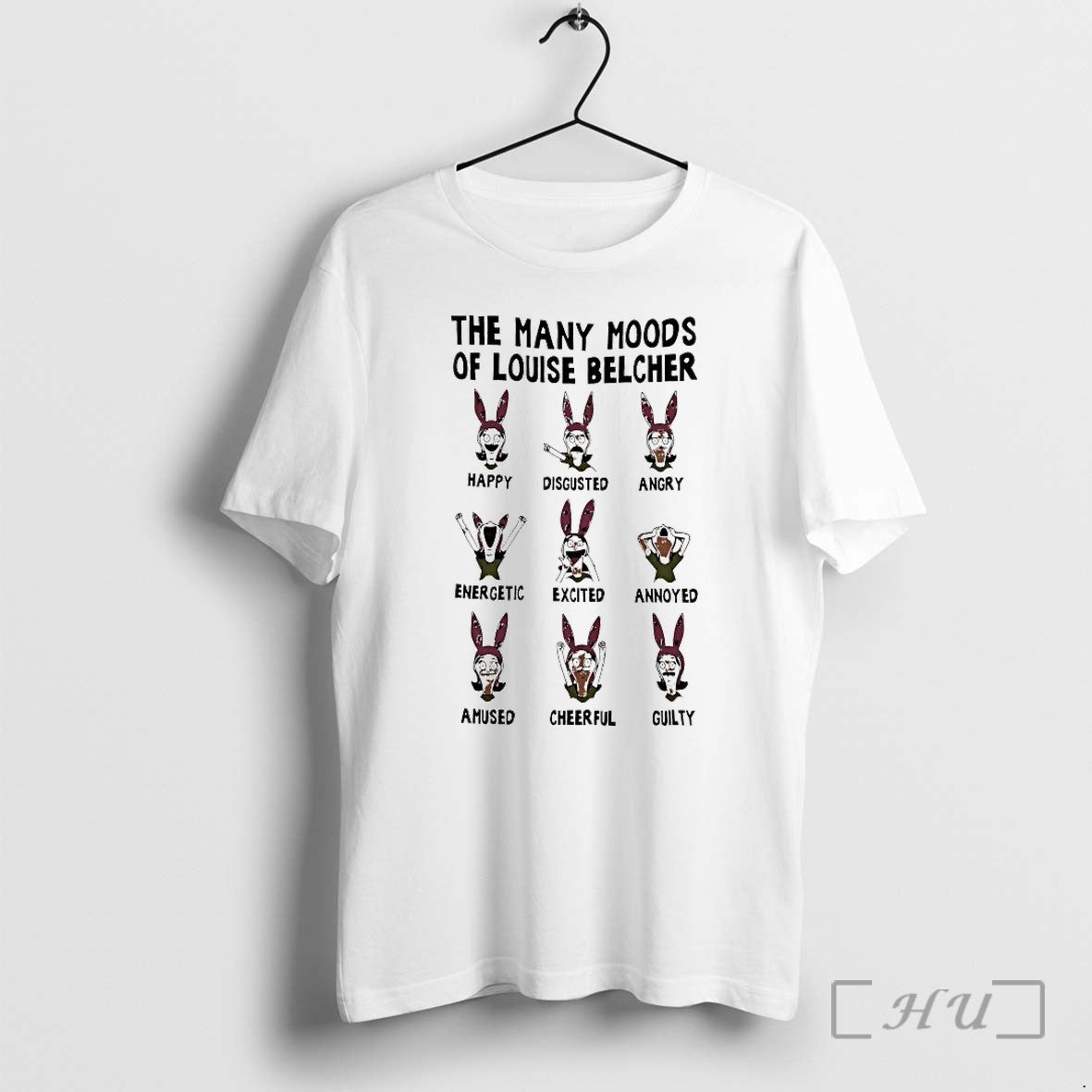 The Many Moods Of Louise Belcher Tshirts Sweater Hoodie Jpg