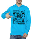 The Office Quotes Light Blue Hoodie T-Shirts, Sweatshirt | PureTeeCo.com