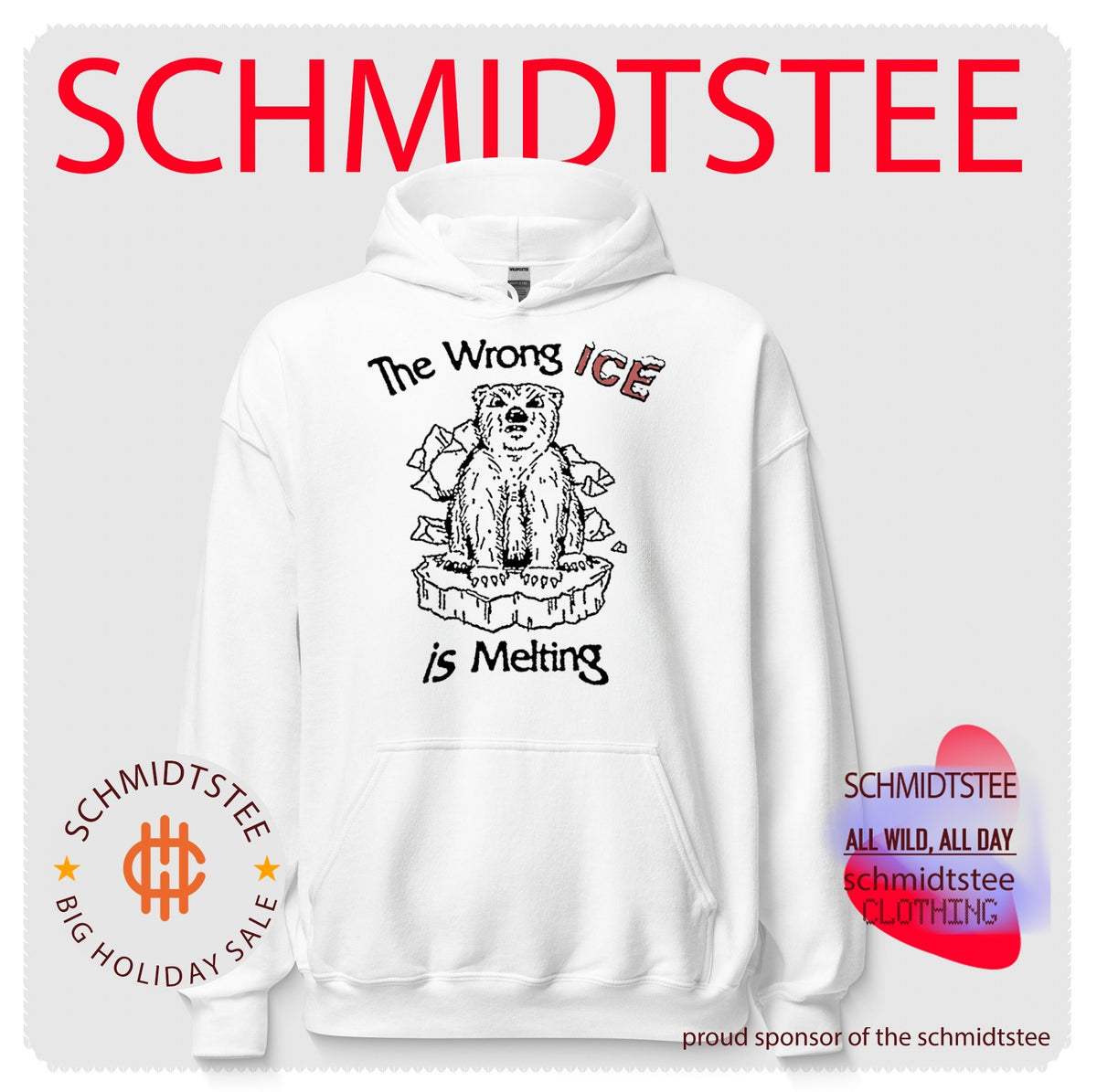 The wrong ICE is melting shirt
