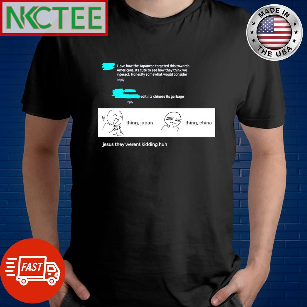 Thing Japan Thing China shirt