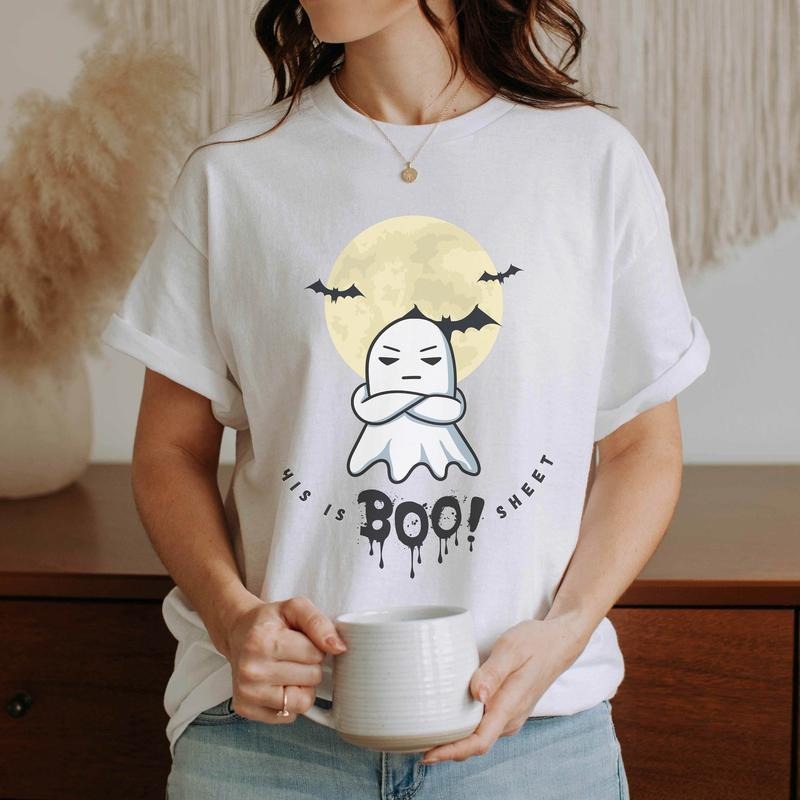 This Is Boo Sheet Tee- Ghost Tee For Halloween Perfect For Fall Season TK43GN Hoodie, Sweatshirt | PureTeeCo.com