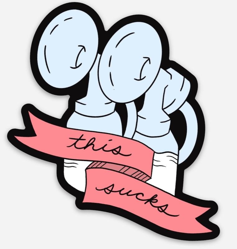 This Sucks high quality vinyl sticker, 3" x 3" T-Shirts, Hoodie, Sweatshirt | PureTeeCo.com