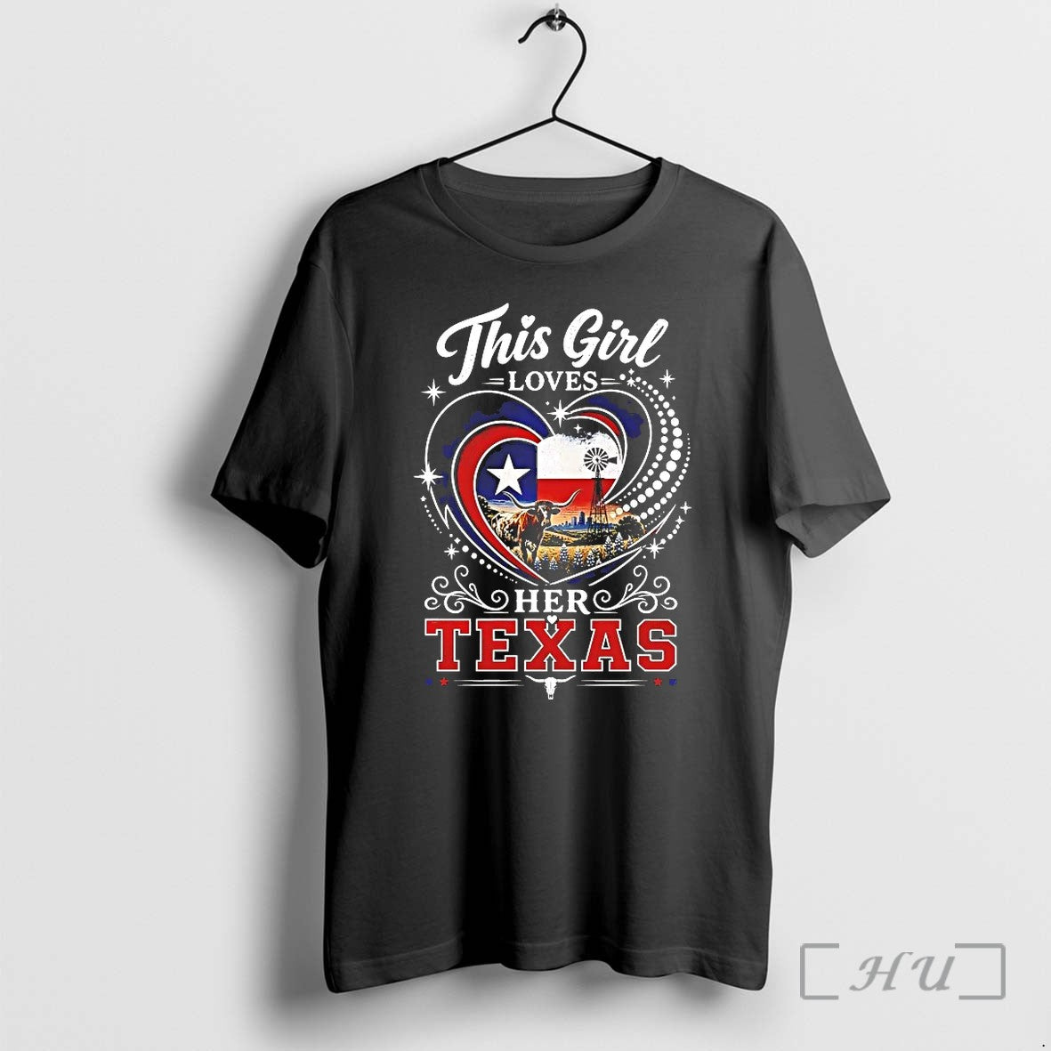 This Girl Loves Her Texas Tshirts Sweater Hoodie Jpg