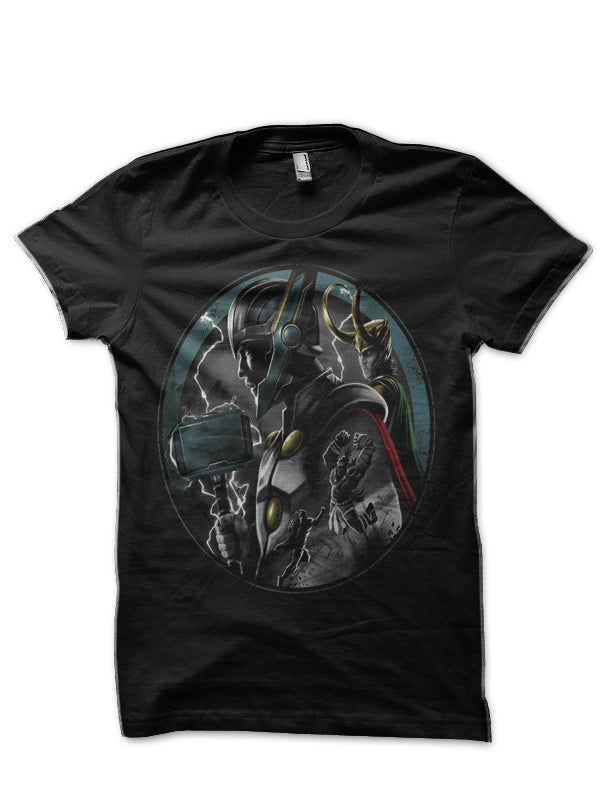 Thor Black T-Shirt Style002 Hoodie, Sweatshirt | PureTeeCo.com