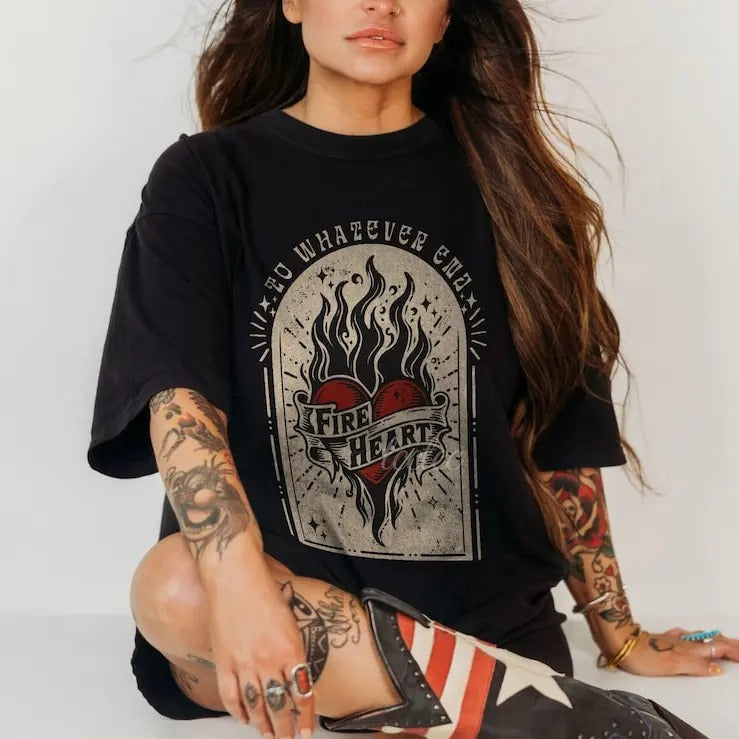 Thr0ne 0f Glass Fireheart Shirt, Thr0ne 0f Glass Tshirt, Terrasen T0 Whatever End Kingd0m 0f Ash Shirt, AC0TAR Shirt,...