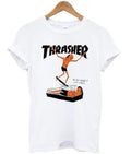 Thrasher Oh You Skate who cares t-shirt Hoodie, Sweatshirt | PureTeeCo.com