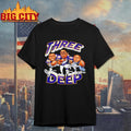 Three Deep Jake Reed Randy Moss Cris Carter Shirt