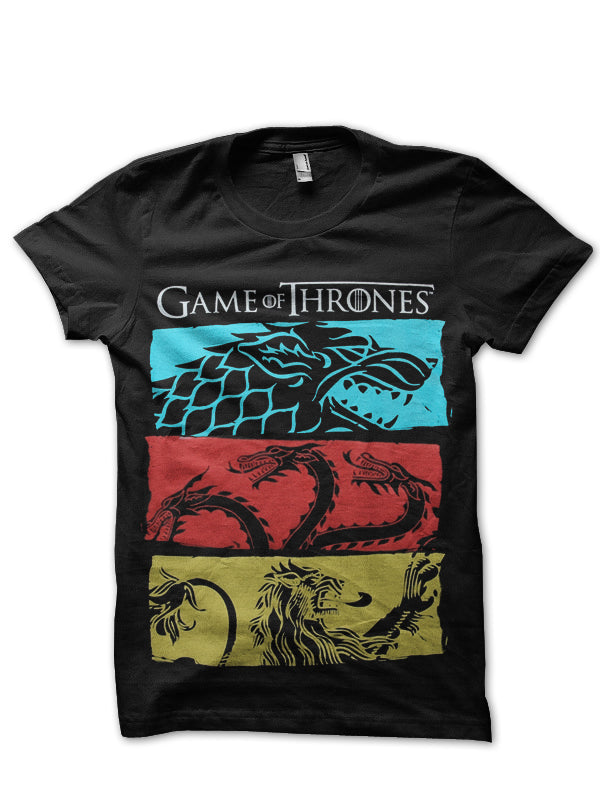 Three Houses Black T-Shirt Hoodie, Sweatshirt | PureTeeCo.com