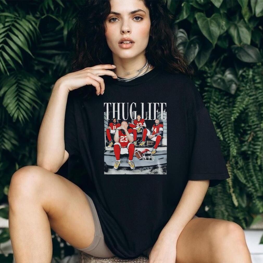 Thug Life San Francisco Football Game Day retro shirt