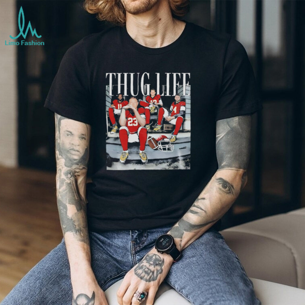 Thug Life San Francisco Football Game Day retro shirt