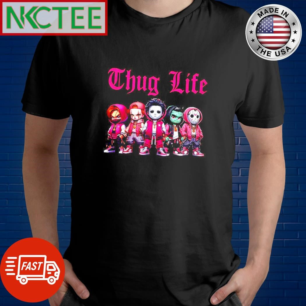 Thug Life pink Halloween 2024 shirt