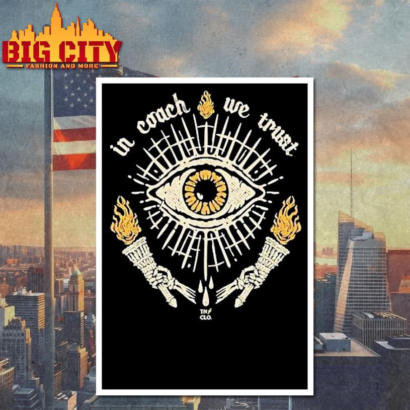Thundernoise In Coach We Trust Eye Hands Shirt