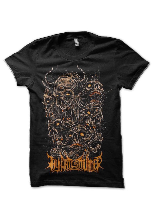 Thy Art Is Murder Black T-Shirt Hoodie, Sweatshirt | PureTeeCo.com