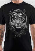 Tiger Black T-Shirt Hoodie, Sweatshirt | PureTeeCo.com