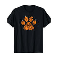 Tiger Claw Print T-shirt Tiger Fierce Jungle, men's T-shirt Made in USA Hoodie, Sweatshirt | PureTeeCo.com