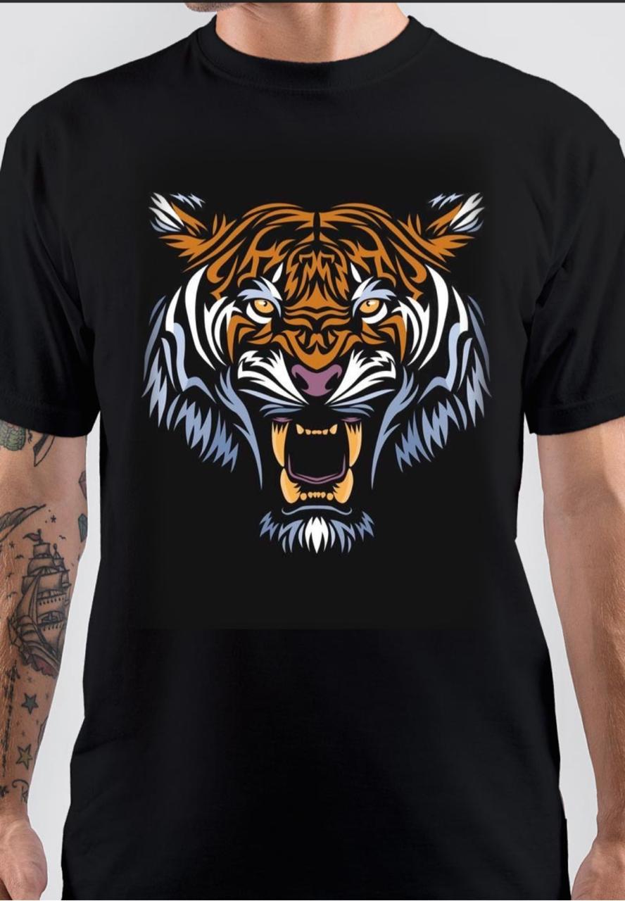 Tiger T-Shirt Style003 Hoodie, Sweatshirt | PureTeeCo.com