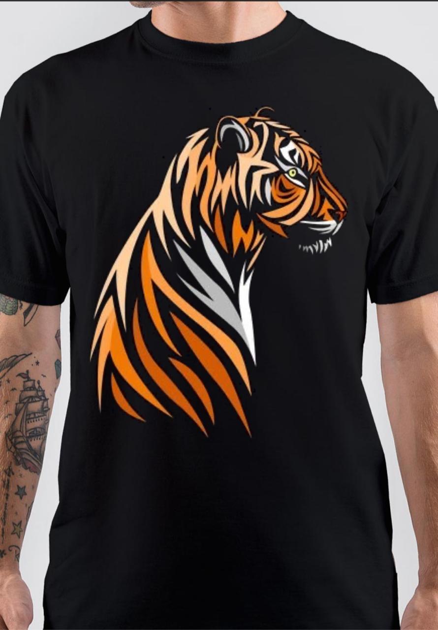 Tiger T-Shirt Style001 Hoodie, Sweatshirt | PureTeeCo.com