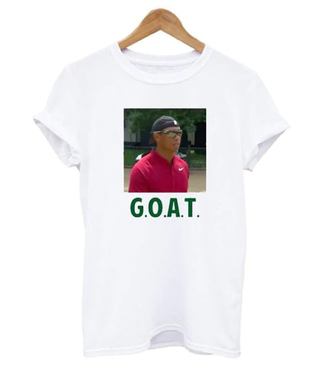 Tiger Woods Goat T-shirt Hoodie, Sweatshirt | PureTeeCo.com