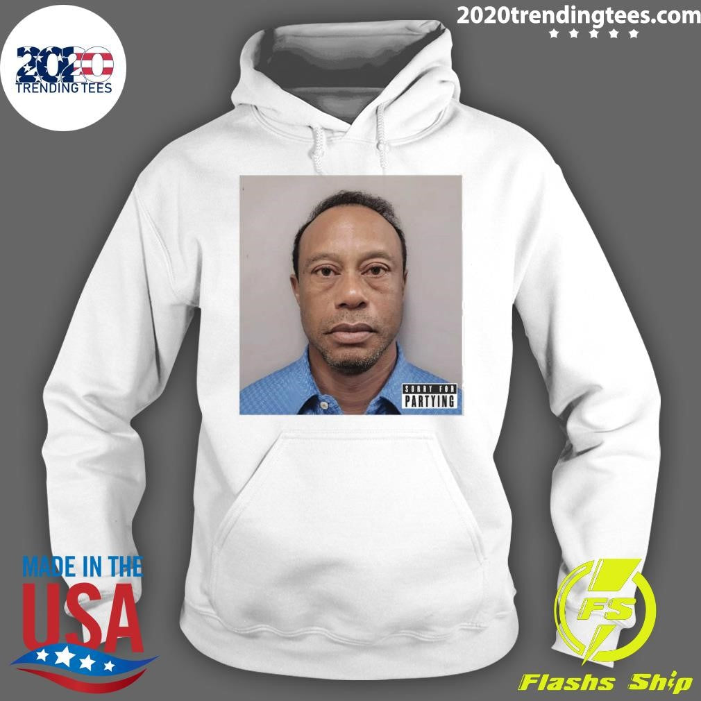 Tiger Woods Party Boy 2.0 Sorry for Partying Shirt