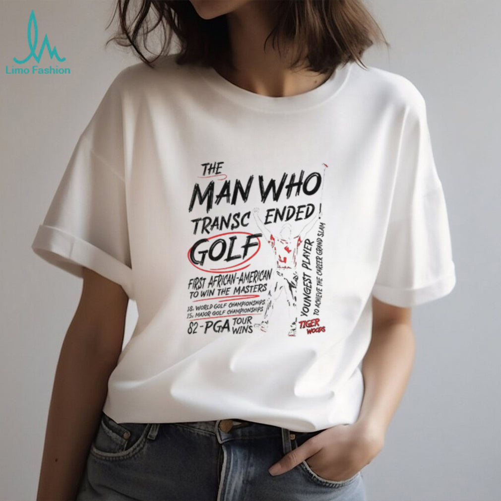 Tiger Woods the man who transcended golf 82 PGA Tour wins shirt