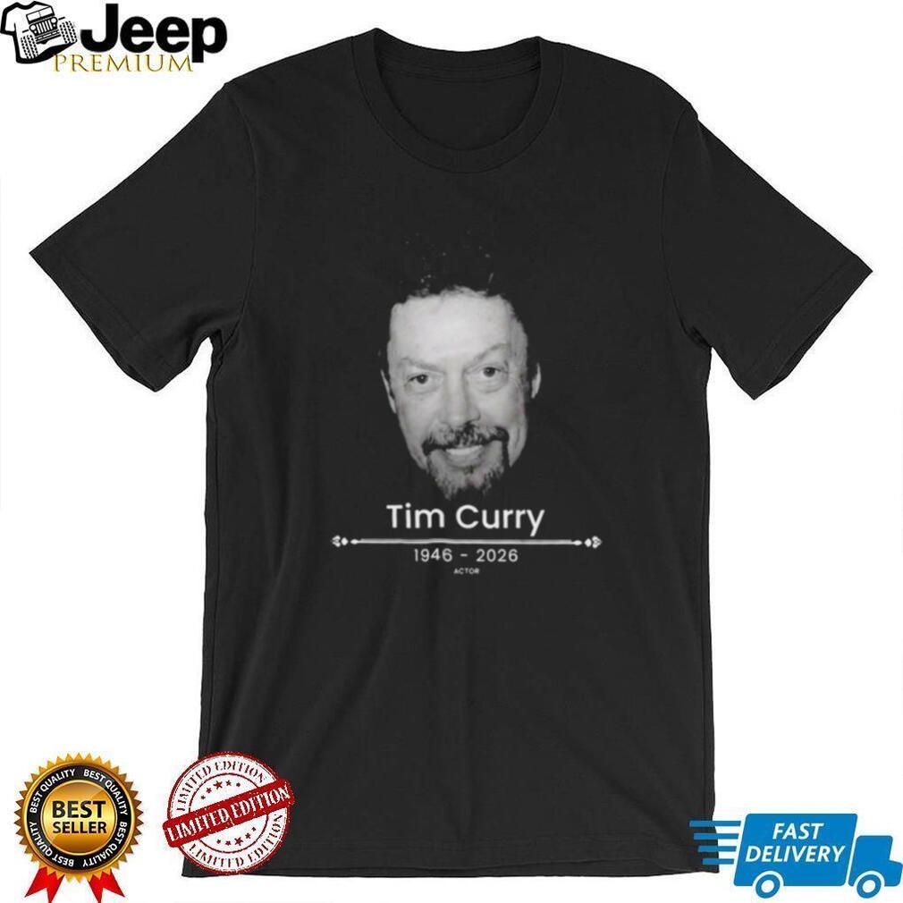 Tim Curry Rip 1946 2026 Actor Shirt