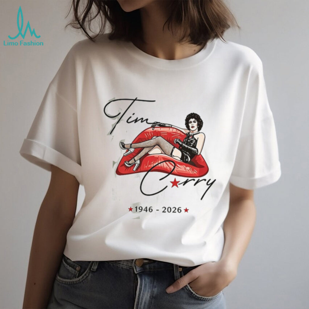 Tim Curry Tribute Rocky Horror Picture Show Memorial Shirt