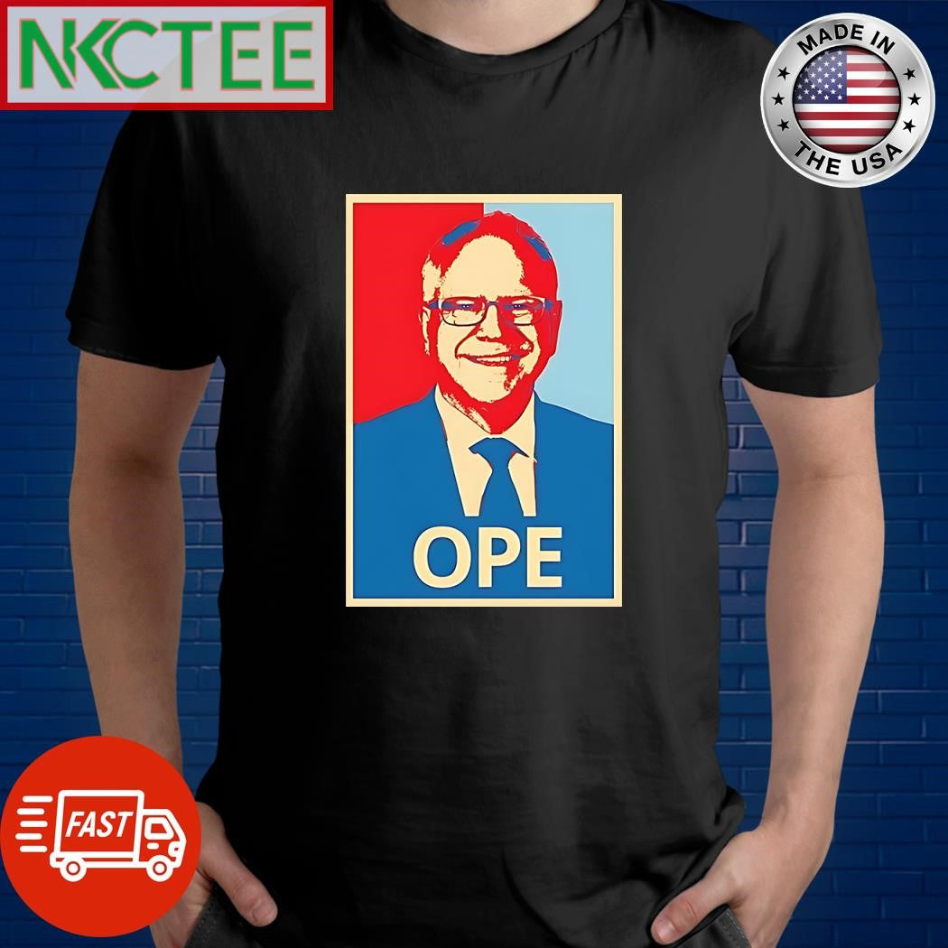 Tim Walz OPE shirt